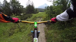 Blindsee Trail | Singletrail in Lermoos | Tirol in Österreich Grubigstein  Zugspitz Arena