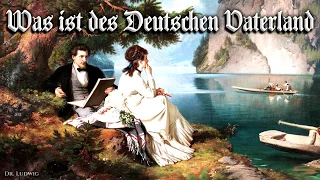 Was ist des Deutschen Vaterland [Patriotic German unification song][+English translation]