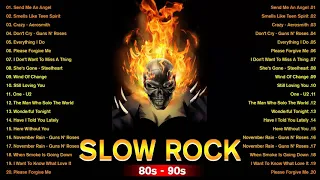 Slow Rock Ballads 80s, 90s - Scorpions, The Eagle, Gun N' Roses, Nirvana, Bon Jovi, Aerosmith