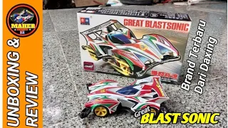 Daxing mini4wd terbaru 2024-GREAT BLAST SONIC -AR CHASSIS 😃😃 #mini4wd #tamiya #tamiyaindonesia