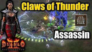 The Claws of Thunder Assassin - Area of Effect Melee Build - Diablo 2 Resurrected