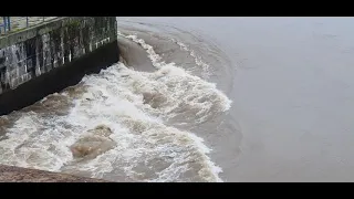 Koblenz Mosel Hochwasser 2021.