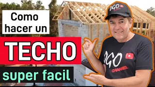 como hacer un techo super facil