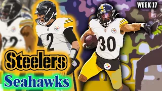 Najee Harris & Mason Rudolph Conquer! Steelers vs Seahawks Week 17 Highlights | 5 Star Matchup