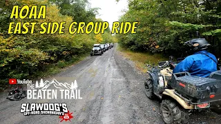 Riding AOAA East Side - The Beaten Trail - Coal Township PA  #aoaa #offroad #atv