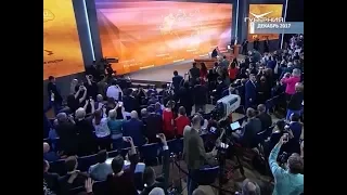 В 12:00 по московскому времени начнется большая пресс-конференция Владимира Путина