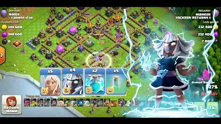 Electro Titan Strategy !! Super Archer Blimp Legend League  Attacks 2022 Dec!!! Clash of Clans