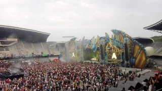 Ending of Armin Van Buuren's performance at Untold Festival 2017 - Romania