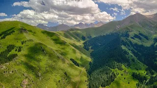 Kalmak-Ashuu gorge. Chon-Kemin Valley. Kyrgyzstan.