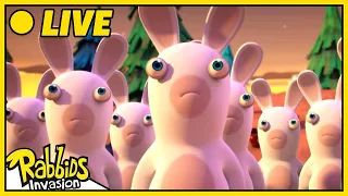 [LIVE 🔴] THE RABBIDS ARE EVERYWHERE |  Rabbids Invasion | Cartoon for Kids