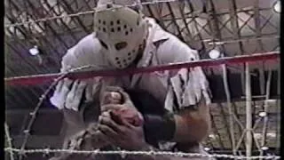 WWC: Carlos Colón vs. Jason The Terrible - Barbwire (1989)