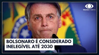 Bolsonaro é considerado inelegível pelo TSE por 5 votos a 2 | Jornal da Band