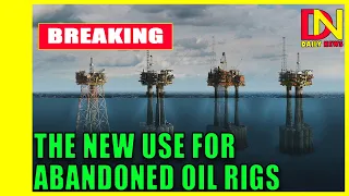 The new use for abandoned oil rigs.