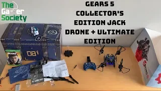 GEARS 5: COLLECTOR'S EDITION JACK DRONE + ULTIMATE EDITION - MICROSOFT XBOX ONE - UNBOXING!