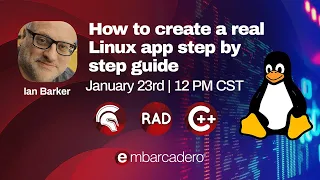 How to create a real Linux app step by step guide | Winter Webinars | Ian Barker