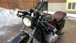 1982 GL 1100 Goldwing Cafe Racer Exhaust