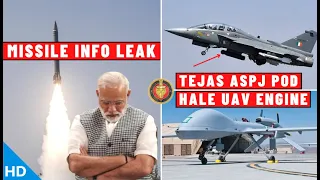 Indian Defence Updates : Tejas ASPJ Pod,Missile Info Leak,A400M Atlas For IAF,HALE UAV 940 HP Engine