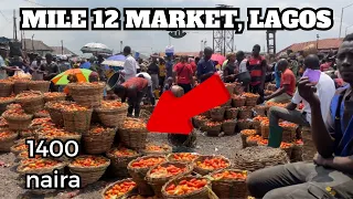 Market vlog| Cost of Living In Nigeria | The Cheapest Food Market In Nigeria | Market vlogs