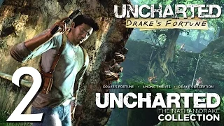 Uncharted: Drake's Fortune PS4 Remaster Walkthrough - Statue Puzzle - Part 2 [Hard No Commentary]