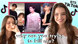 Reacting to Viral BTS TikToks | JK focus