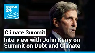 Interview with John Kerry on Climate Summit • FRANCE 24 English