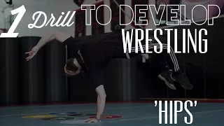 One Wrestling Drill to Develop good 'Hips' | The Funky Hip Flip