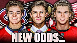 Reviewing NEW CALDER ODDS: Cole Caufield, Moritz Seider, Vasili Podkolzin, Quinton Byfield? NHL News