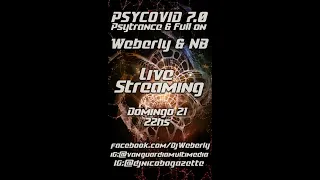 Weberly Live Psytrance dj Set@PSYCOVID 7 Stream Live at Covid19s Quarantine (21-6-2020)