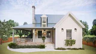 Dreamy Small House With Big Porch | Cozy & Charming