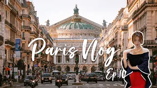 🇫🇷Paris Vlog Ep.10｜巴黎浪漫晚餐推薦｜香榭麗舍大道漫遊｜法國最著名兩大品牌馬卡龍探店｜帶大家參觀巴黎歌劇院｜2023/3/28法國罷工之後的著名地標開放時間有異動喲！