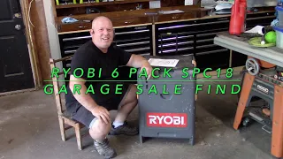 Ryobi 6 Pack Tool Cube SPC18 Garage Sale Find