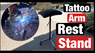 Mig Welding A Tattoo Arm Rest/Stand