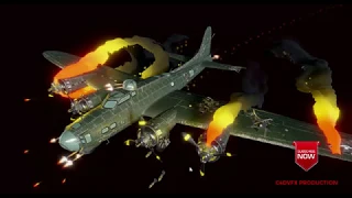 Crash of a B-17 Model 3d for c4d free downloads (file describe)