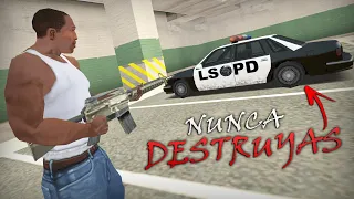 Nunca Destruyas los Autos de POLICIA del GTA San Andreas