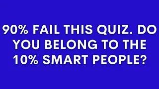 Trivia Quiz - Is Your IQ Higher Than the Norm?
