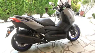 YAMAHA XMAX 300 how to check the oil