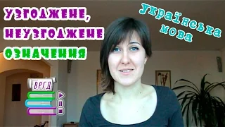 Узгоджене та неузгоджене означення.  Українська мова.  Відеорепетитор.  ЗНО