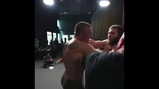 This ufc  face off is funny and weird #ufc #mma #khabib #connormacgregor