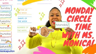 Monday - Preschool Circle Time - Learn at Home - Monday 5/4