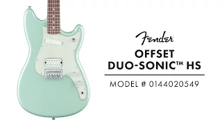 Fender Offset Duo-Sonic HS | Fender