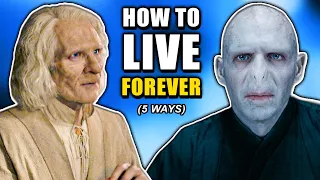 All 5 Methods of IMMORTALITY in Harry Potter - Harry Potter Explained