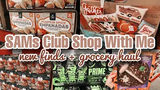 NEW SAM’S CLUB GROCERY HAUL | SAM’S CLUB SHOP WITH ME FALL 2023 | NEW FINDS FOR HALLOWEEN & OCTOBER