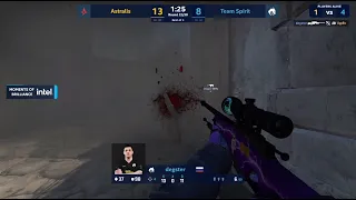 degster insane AWP destroyed Astralis - ASTRALIS vs TEAM SPIRIT - IEM KATOWICE 2021 -CSGO BEST CLIPS