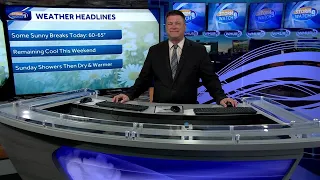 Video: Clouds and some sunny breaks Friday