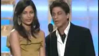 Slumdog Millionaire Shah Rukh at Golden Globe Awards 2009