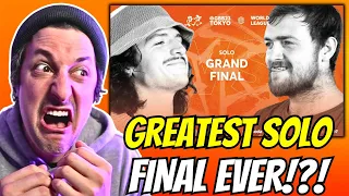 Will Reacts | BEST SOLO FINAL EVER? | RIVER' vs NaPoM | GRAND BEATBOX BATTLE 2023 | Solo Final