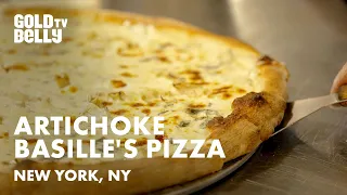 Watch Co-Founder Of Artichoke Basille's Pizza Talk About His Signature Famous Artichoke Pizza