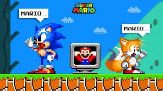 Mario HIDE And SEEK Challenge. But With All Characters in Sonic The Hedgehog | Game Animation