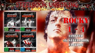 Unboxing - ROCKY 1 - 4 - 4K Steelbooks + Infos zur Austauschaktion