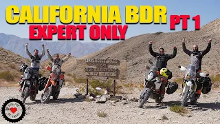California BDR Part 1 - Expert Only sections of the CABDR